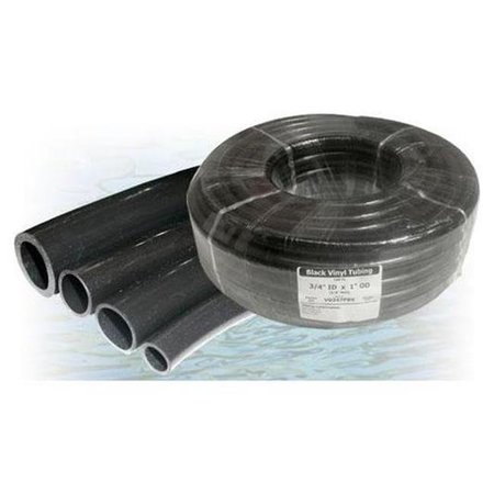 ALPINE CORP Alpine Corp V0583PBK Black Vinyl Tubing- 100ft V0583PBK